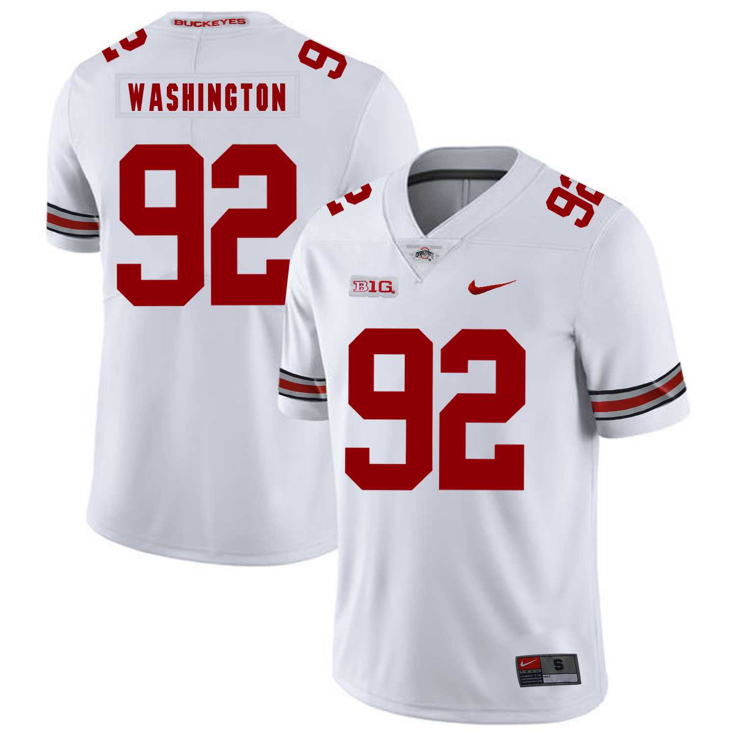 Ohio State Buckeyes 92 Adolphus Washington White Nike College Football Jersey Dzhi,We sell and wholesale Ohio State Buckeyes 92 Adolphus Washington White Nike College Football Jersey Dzhi on line form chian!